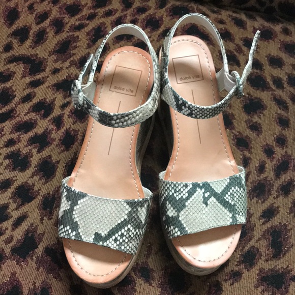 Dolce Vita platform wedges - Picture 4 of 8